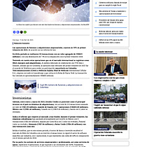 En 33% cayeron operaciones de fusiones y adquisiciones empresariales en el pas